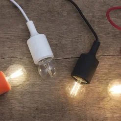 LED-miniglobe-lamp E27 G45 2W 2.700K filament