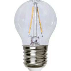LED-miniglobe-lamp E27 G45 2W 2.700K filament