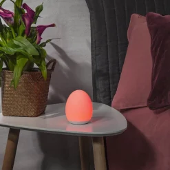 LED-nachtlamp 357-61, touchfunctie, accu, RGBW