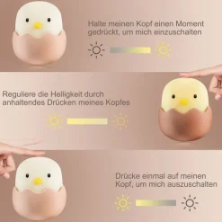 LED-nachtlamp Eggy EGG met accu