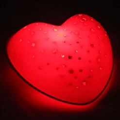 LED-nachtlicht Solar Heart