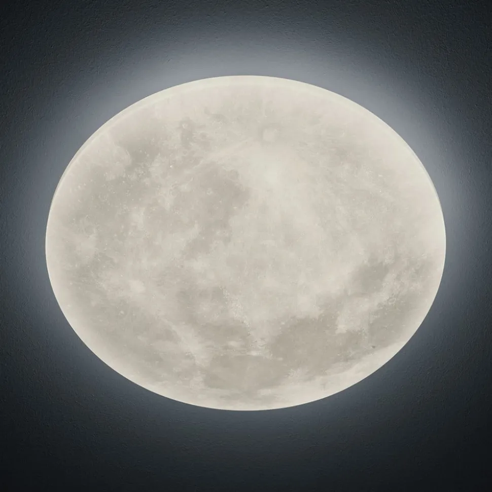 LED-plafondlamp Lunar met afstandsbediening 40 cm