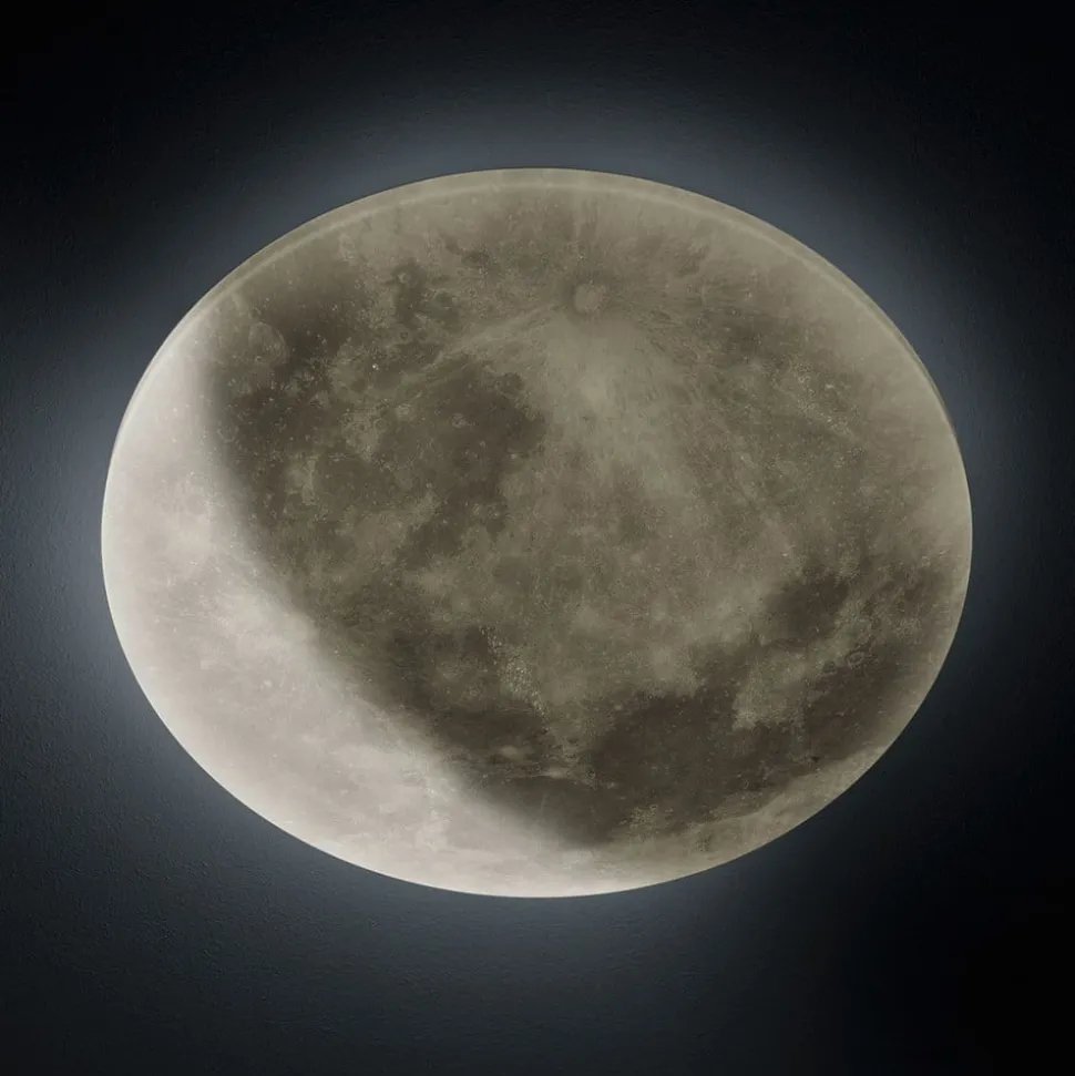 LED-plafondlamp Lunar met afstandsbediening 40 cm