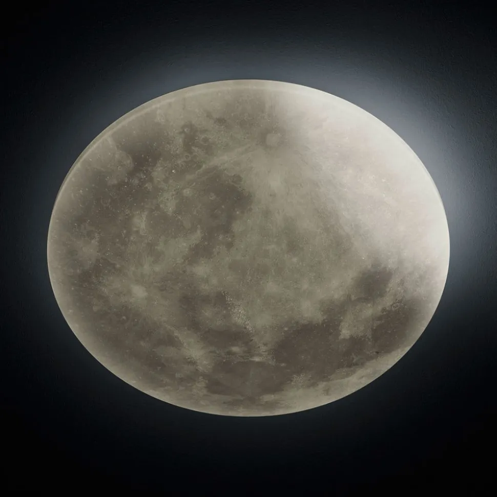 LED-plafondlamp Lunar met afstandsbediening 40 cm