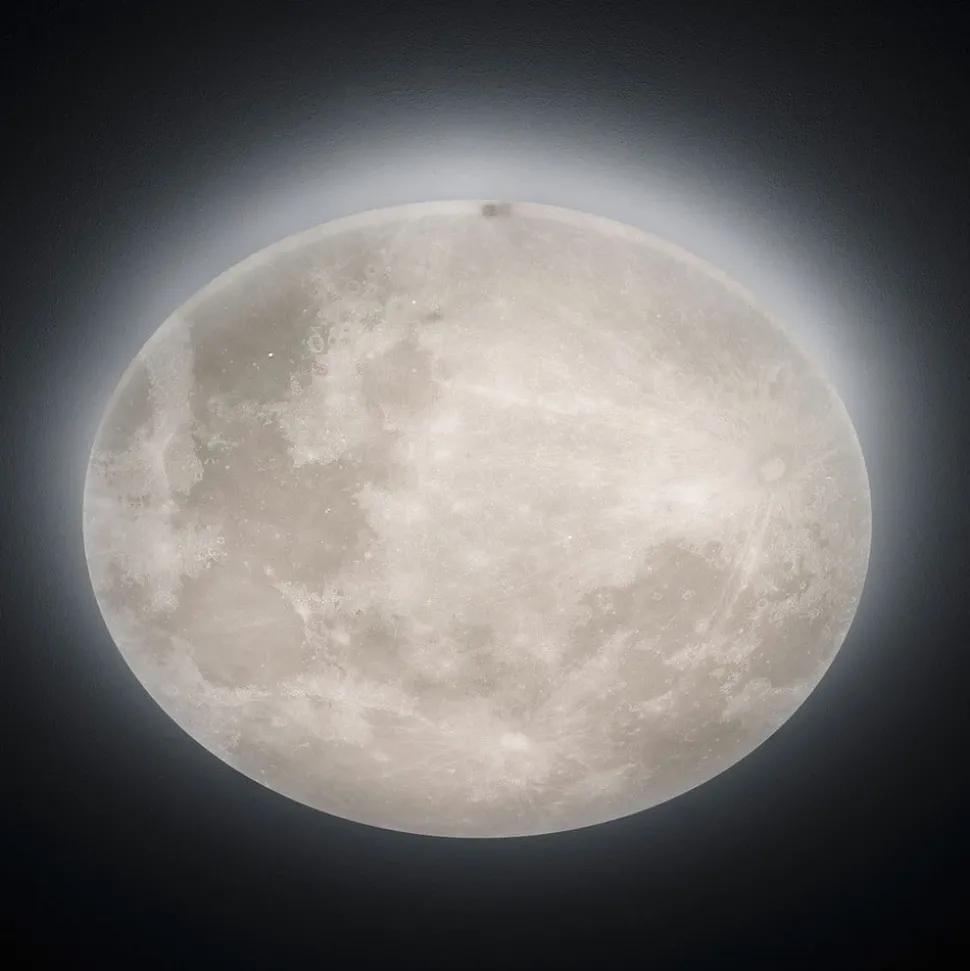 LED-plafondlamp Lunar met afstandsbediening 60cm