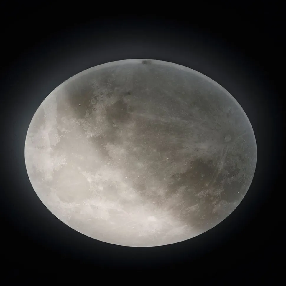 LED-plafondlamp Lunar met afstandsbediening 60cm
