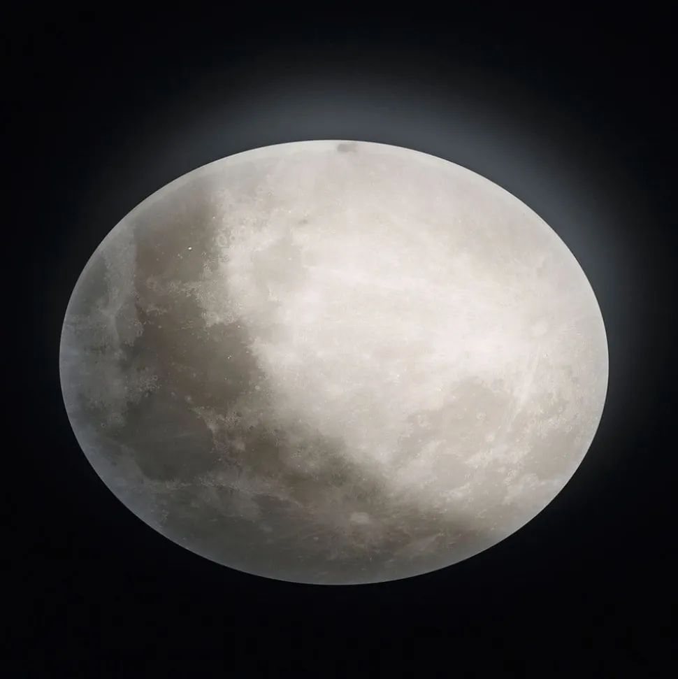 LED-plafondlamp Lunar met afstandsbediening 60cm