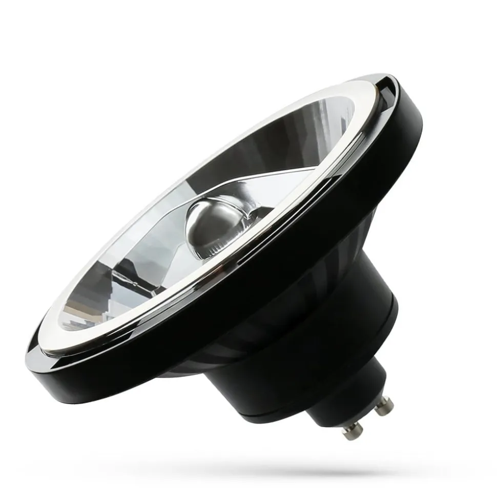 LED-reflectorlamp GU10 ES111 12W 45° 3.000K zwart