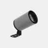 LEDS-C4 Eko buitenspot, grijs, hoogte 15,7 cm, aluminium