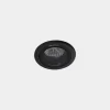 LEDS-C4 Eko inbouwspot, zwart, Ø 7,5 cm, aluminium