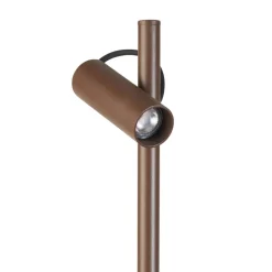 LEDS-C4 Juncus LED prikspot, bruin, 3.000 K