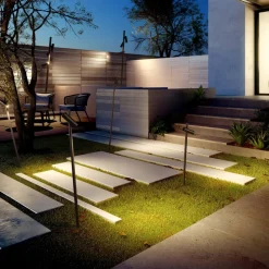 LEDS-C4 Juncus LED prikspot, bruin, 3.000 K