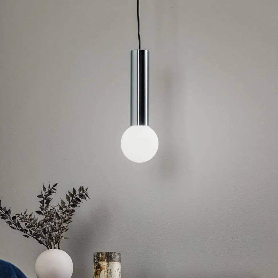 LEDS-C4 Mist badkamer-hanglamp IP44 chroom