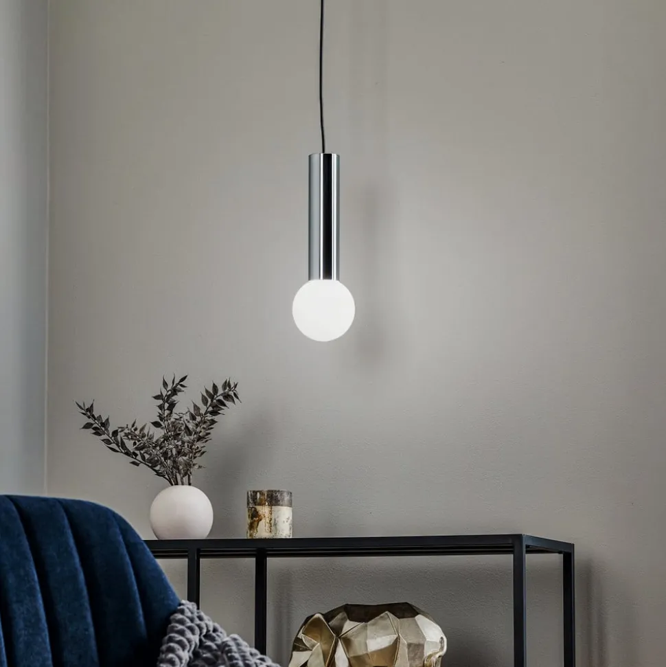 LEDS-C4 Mist badkamer-hanglamp IP44 chroom