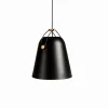 LEDS-C4 Napa hanglamp, Ø 18 cm, zwart-goud