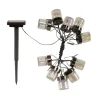 LED-Solar-Lichtketting Firefly Opal, 10-lamps, IP44