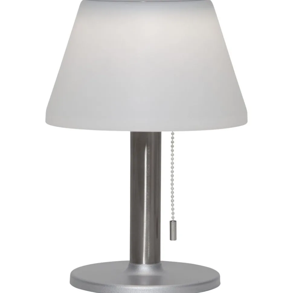 LED-solar-tafellamp Solia met trekschakelaar