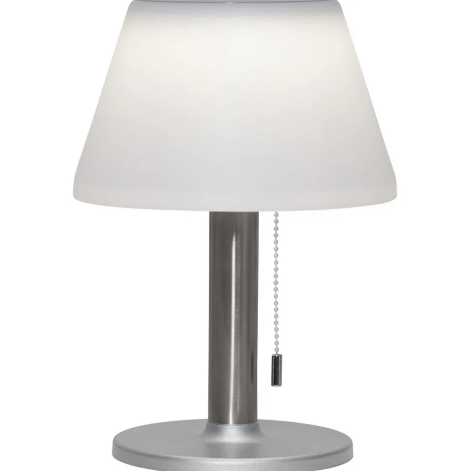 LED-solar-tafellamp Solia met trekschakelaar