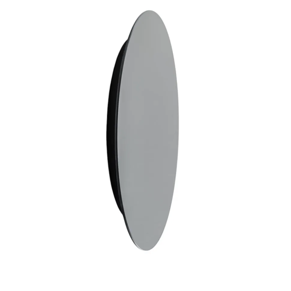 LED-spiegel Ring L, Ø 39 cm, glas, warmwit