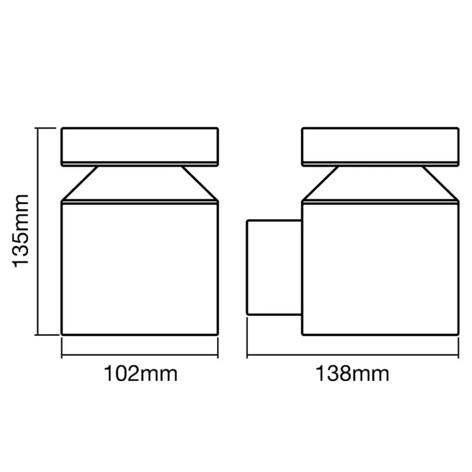 LEDVANC Endura Style Cylinder LED buitenwandlamp