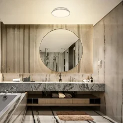 LEDVANCE Bathroom Ceiling LED plafondlamp chroom