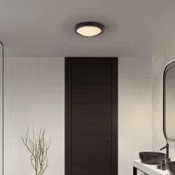 LEDVANCE Bathroom Classic Round plafond 31cm zwart