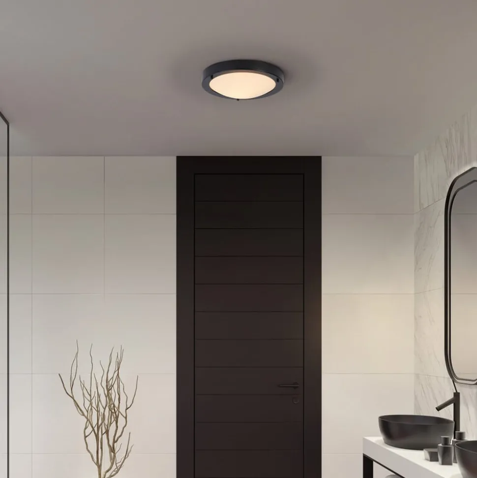 LEDVANCE Bathroom Classic Round plafond 31cm zwart