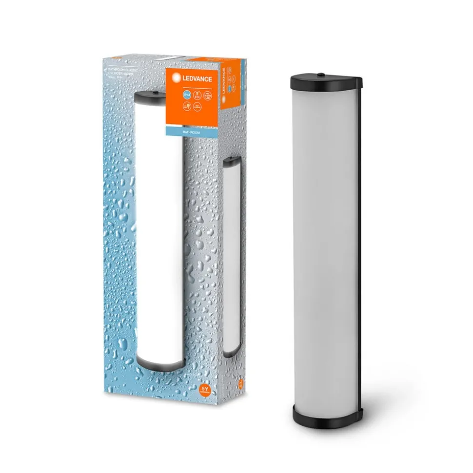 LEDVANCE Bathroom Classic Cylinder 45,5cm zwart