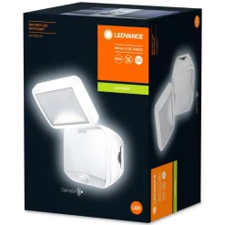 LEDVANCE Battery Spotlight buitenwand 1-lamp wit