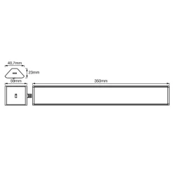 LEDVANCE Cabinet Corner onderbouwlamp 35cm