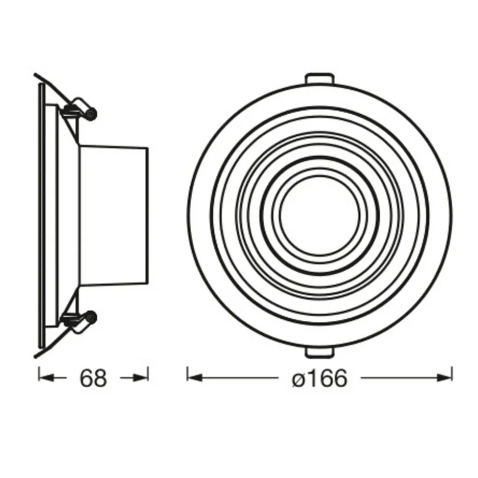 Ledvance Decor Filament Echo LED downlight