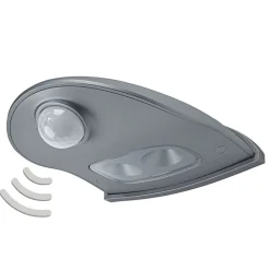 LEDVANCE Door Down LED buitenwandlamp, zilver