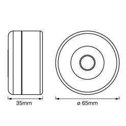 LEDVANCE DOT-it Touch High meubellamp