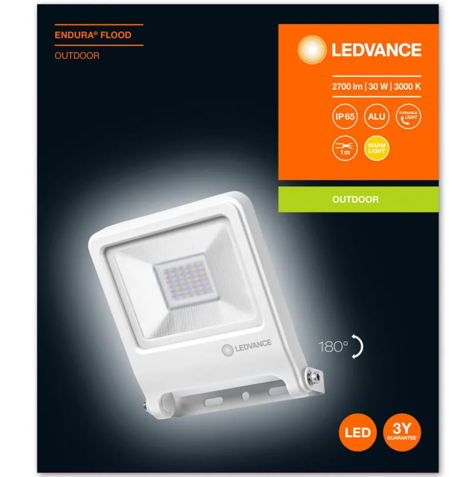 LEDVANCE Endura Flood buitenspot wit 30 W