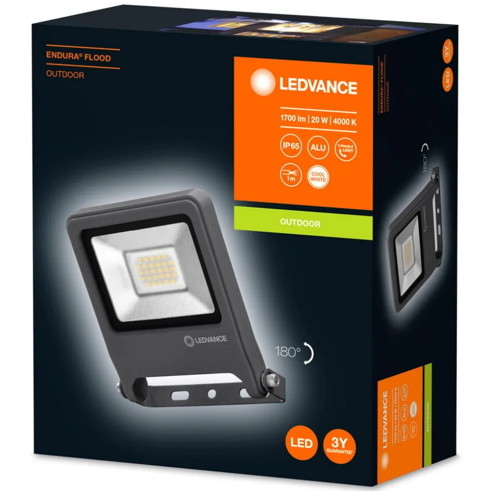 LEDVANCE Endura Flood buitenspot 840 DG 20W