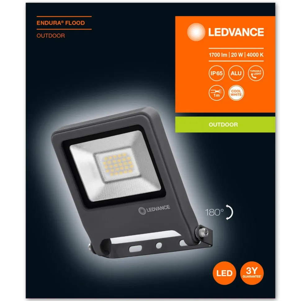 LEDVANCE Endura Flood buitenspot 840 DG 20W