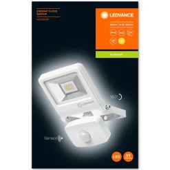 LEDVANCE Endura Flood sensor LED buitenspot wit