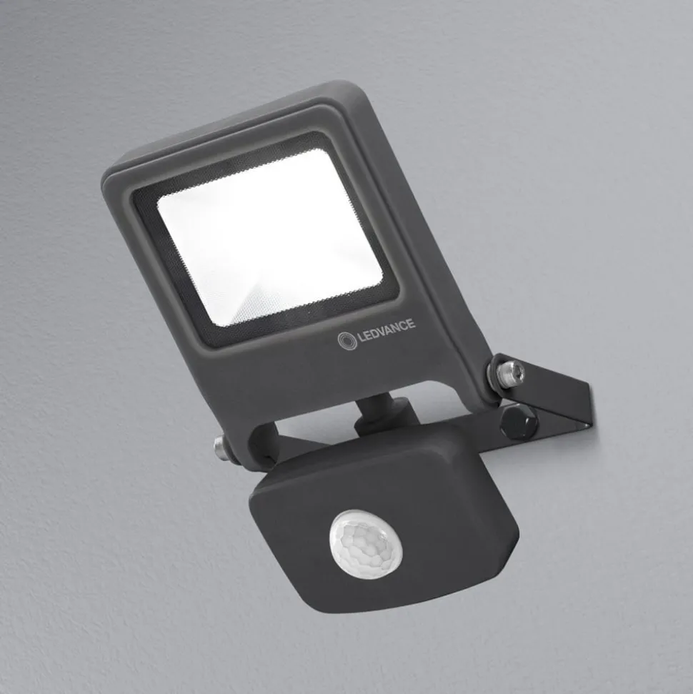LEDVANCE Endura Flood sensor LED buitenspot grijs