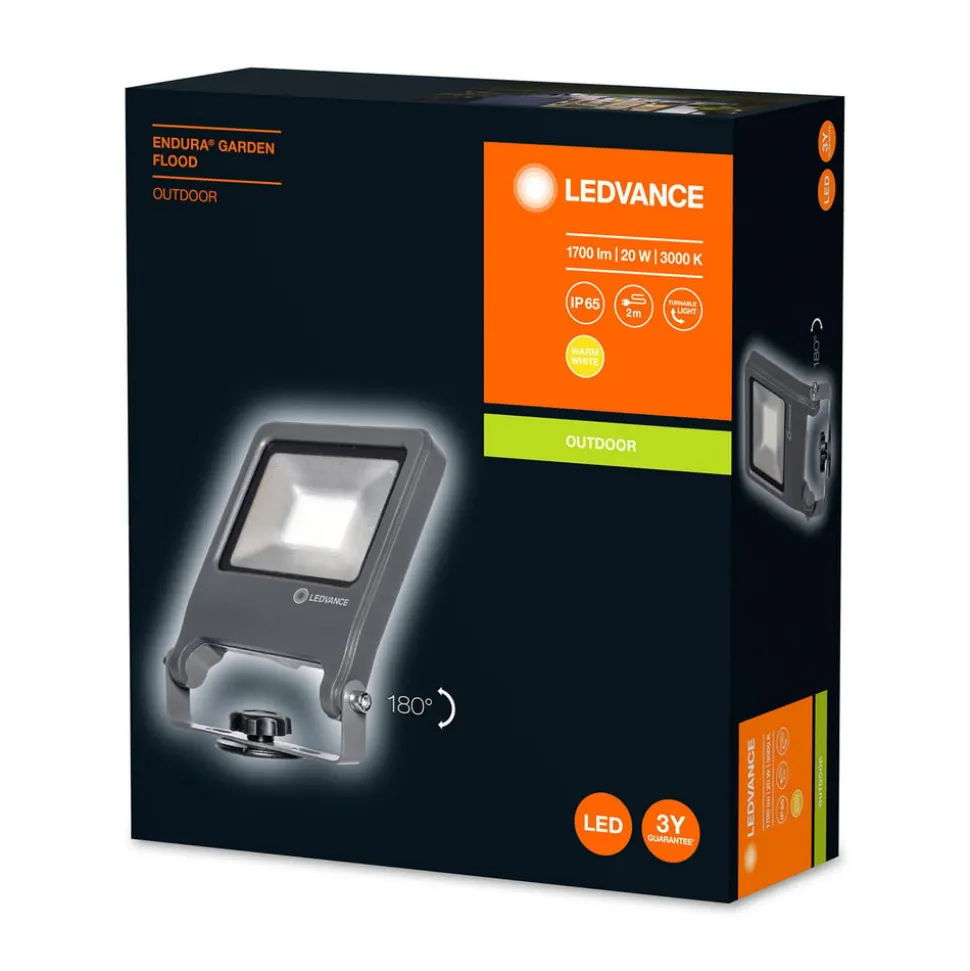 LEDVANCE Endura Garden Flood 20W LED buitenspot