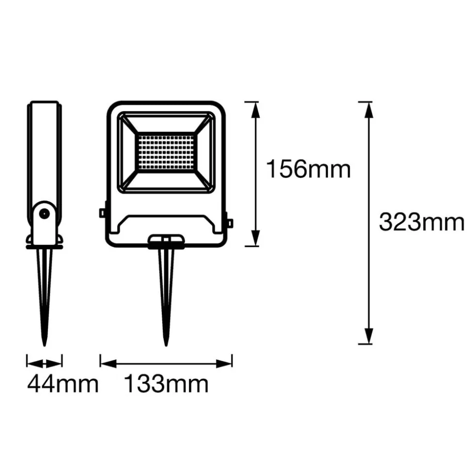 LEDVANCE Endura Garden Flood 20W LED buitenspot