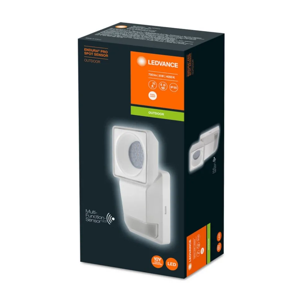 LEDVANCE Endura Pro Spot Sensor LED spot 8W wit