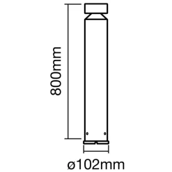 LEDVANCE Endura Style Cylinder LED tuinverlichting