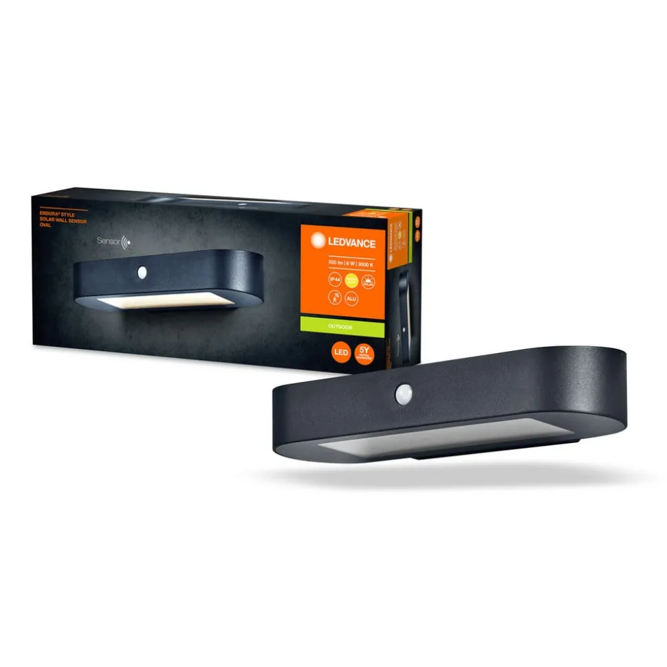 LEDVANCE Endura Style Solar Oval wandlamp 3000K