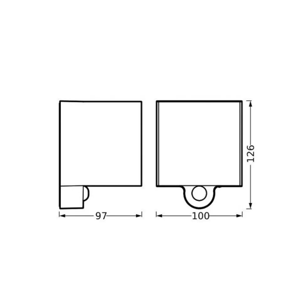 LEDVANCE LED buiten wandlamp Endura Style, sensor