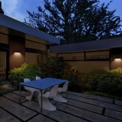 LEDVANCE LED buitenwandlamp Endura Style Ivo, donkergrijs