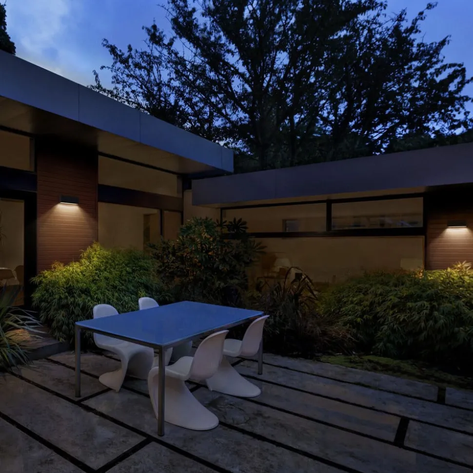 LEDVANCE LED buitenwandlamp Endura Style Ivo, donkergrijs