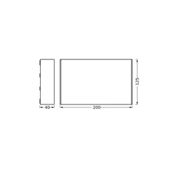 LEDVANCE LED buitenwandlamp Endura Style Ilja, donkergrijs