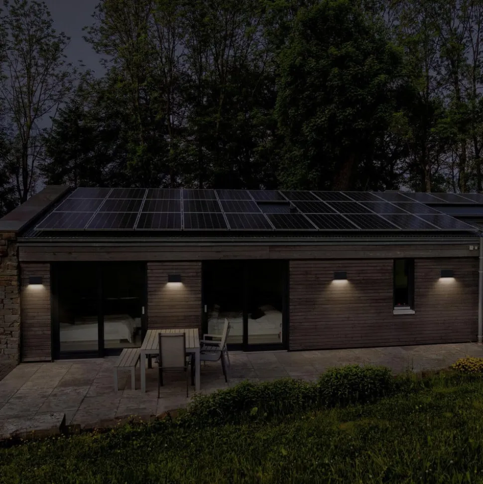 LEDVANCE LED buitenwandlamp Endura Style Ilja, donkergrijs