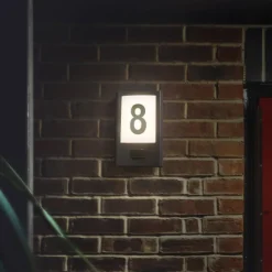 LEDVANCE LED buitenwandlamp Endura Style, donkergrijs, sensor