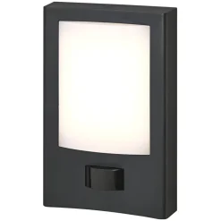 LEDVANCE LED buitenwandlamp Endura Style, donkergrijs, sensor